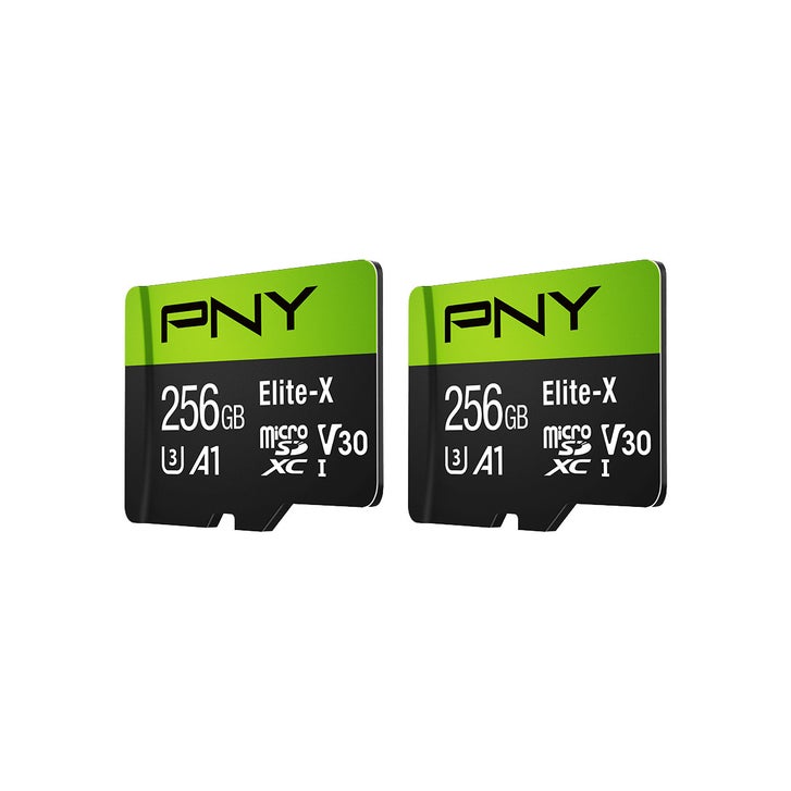 PNY 256GB Elite-X Class 10 U3 V30 microSDXC Flash Memory Card 2