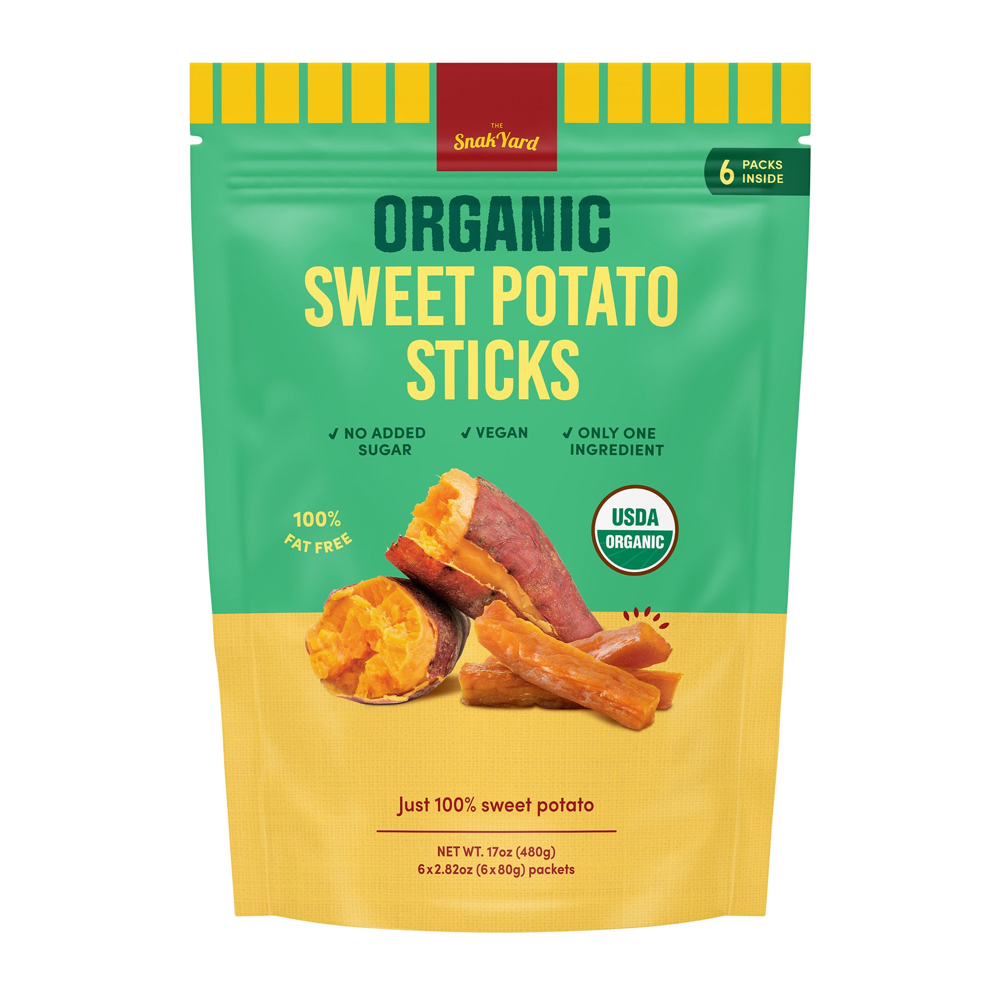 SnakYard Organic Sweet Potato Sticks