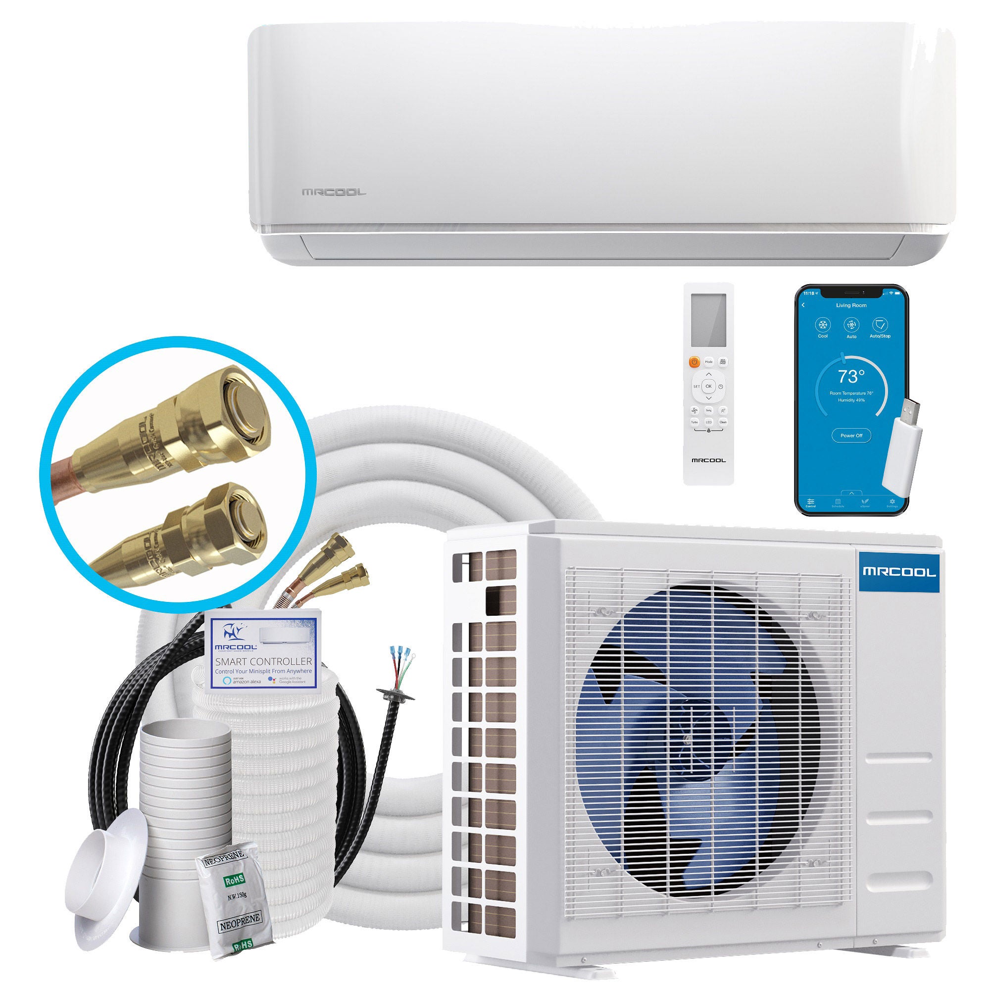 MRCOOL 5th Gen Ductless Mini-Split Heat Pump, 12k, 18k, and 24K