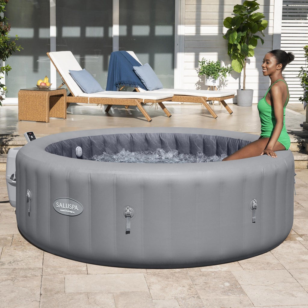 SaluSpa Santa Monica Energy-Efficient AirJet Inflatable 5-7 Person