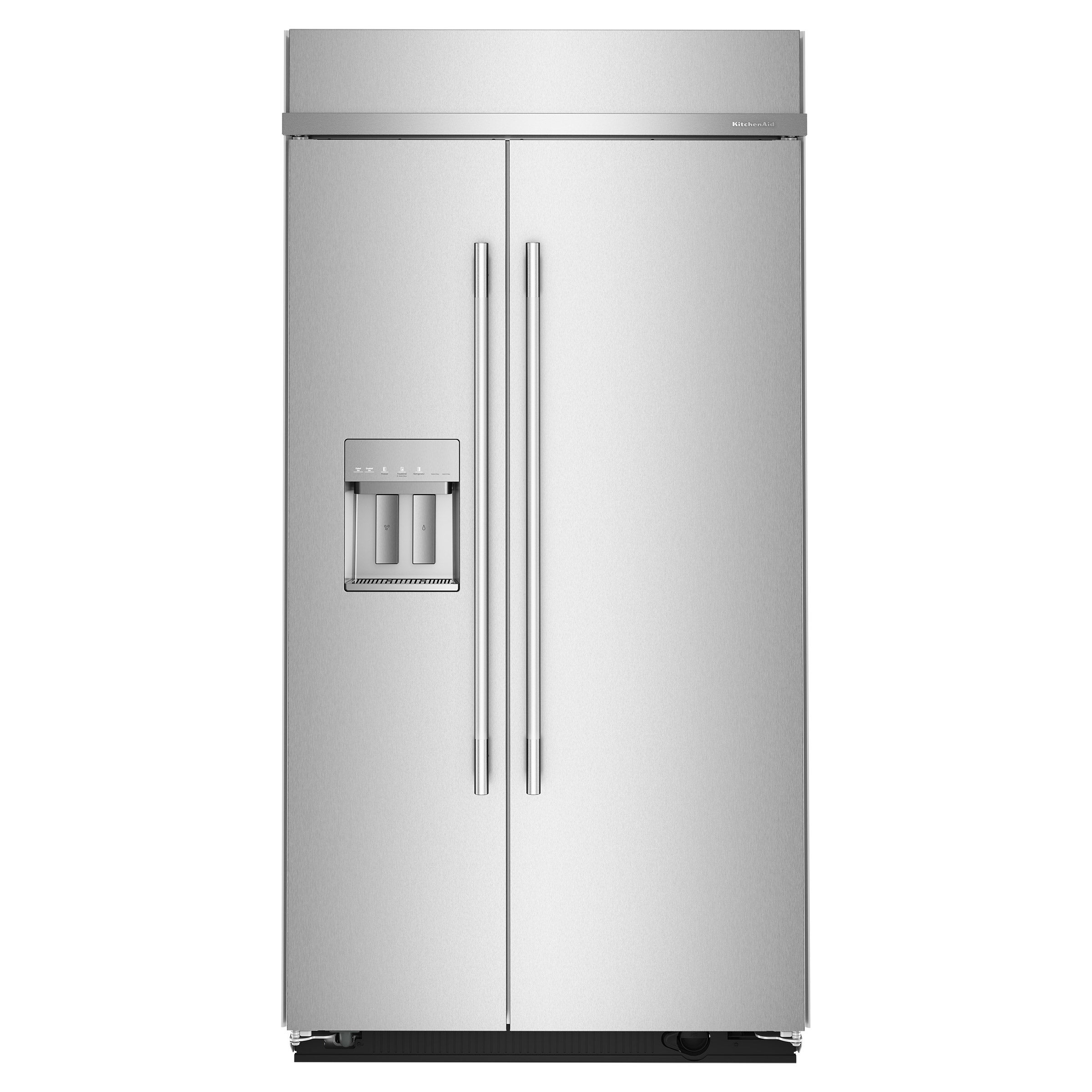 KitchenAid 42 in. 25.1 cu. ft. Stainless Steel Built-In Side-by