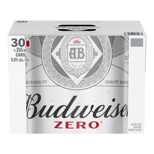 Budweiser Zero, 30 x 355 mL