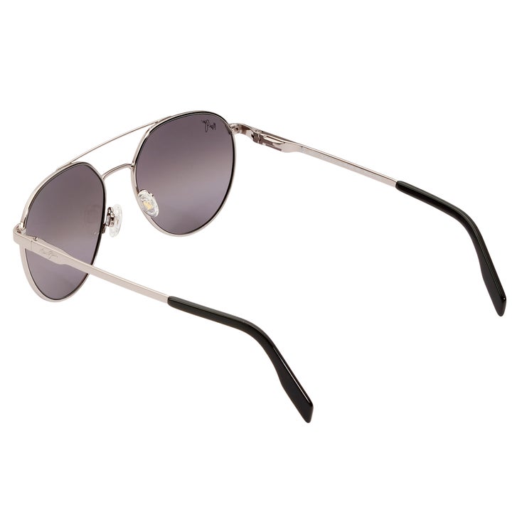Maui Jim Waterfront DSB830-11 Grey Metal Dual Mirror (Silver-to