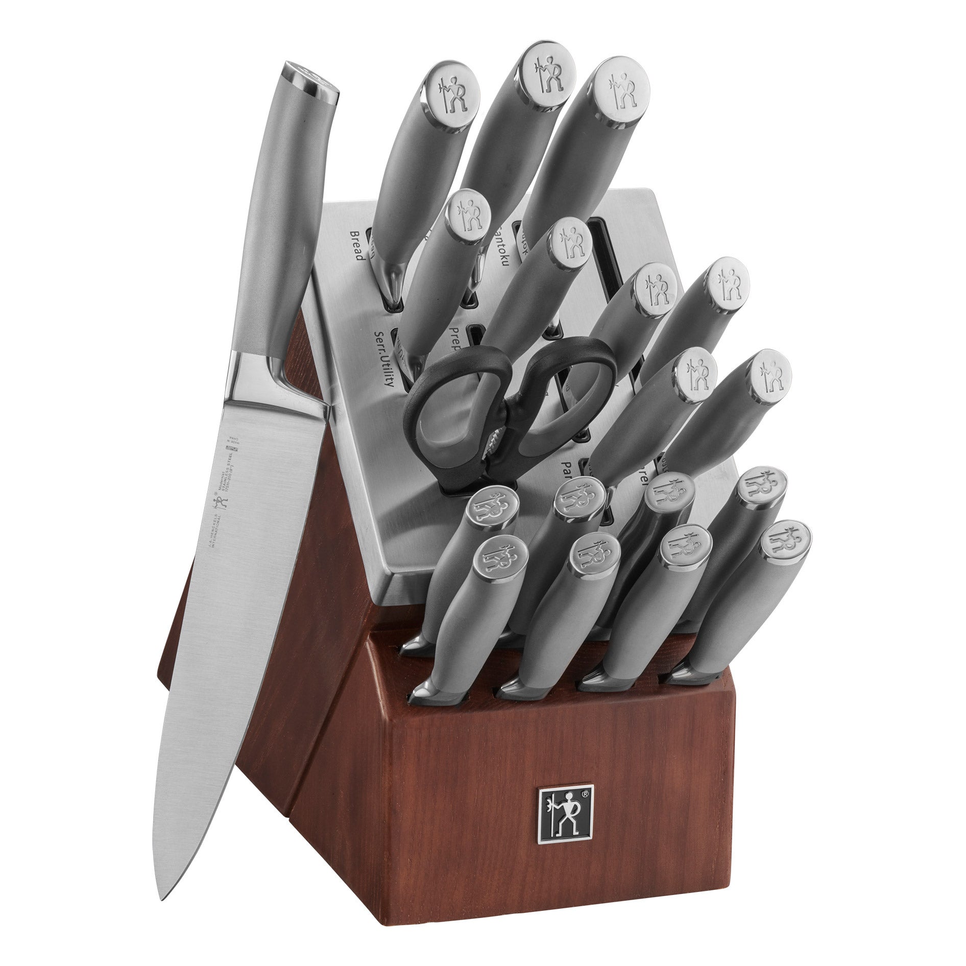 Fenwick Steel Hawk 、ノリーズ　ロードランナー、等4本セット Henckels Modernist Self-sharpening Knife Block Set, 20-piece | Costco