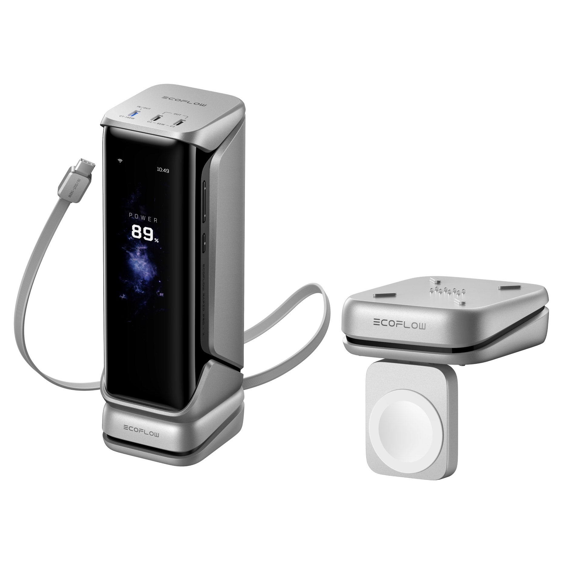 スマホアクセサリー CEEKAY EcoFlow RAPID Pro X Power Bank EcoFlow RAPID Pro X Power Bank, 27,650mAhm 300W + Magnetic Watch