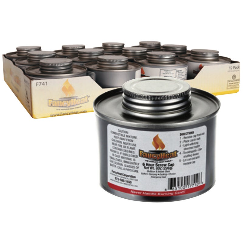 FancyHeat glycol wick or red ethanol gel chafing fuel