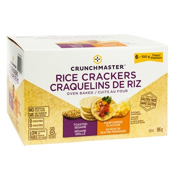 Crunchmaster Rice Crackers, 595 g | Costco