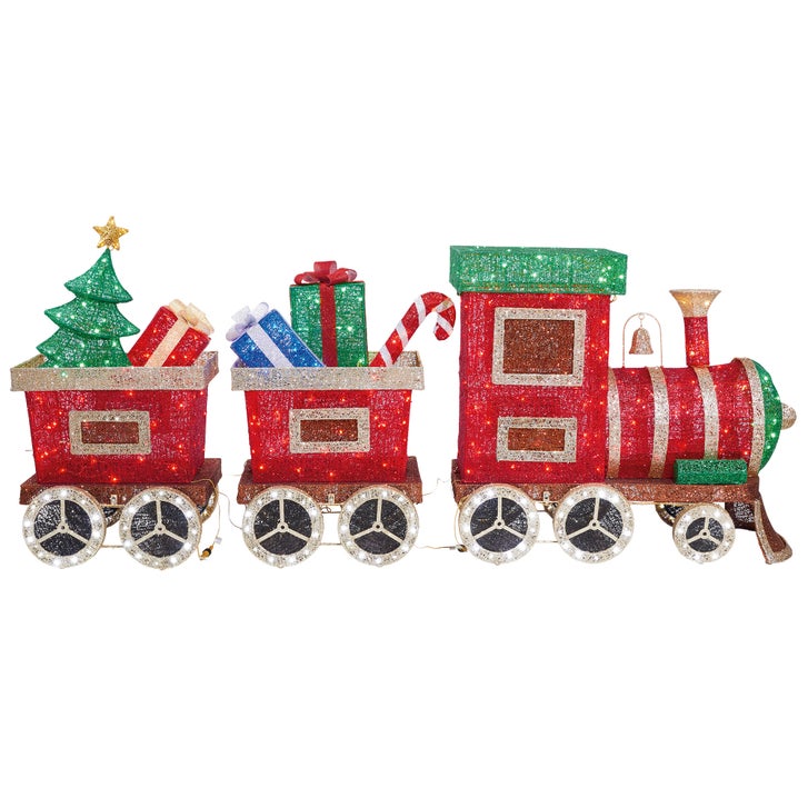 クリスマス 飾り 木製列車Decorative Wood Train コストコ The cutest