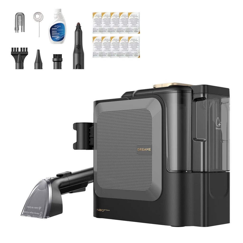 Dreame N20 Steam Plus Portable Carpet Cleaner with Steam and Hot Water ...