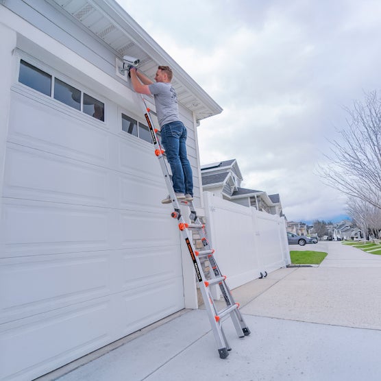 Little Giant Ladders Megalite M18 Telescoping Multi-Position Ladder ...
