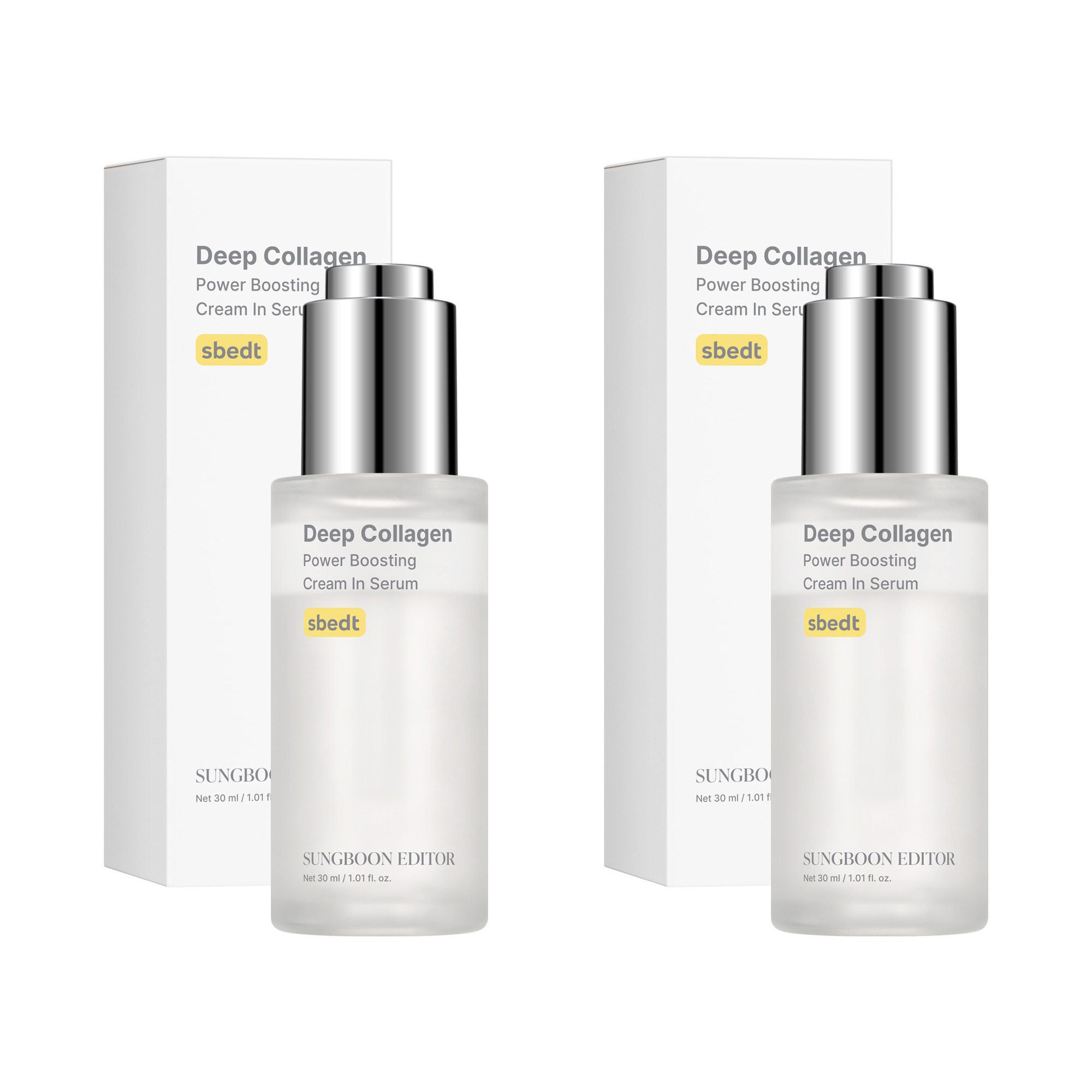 Sungboon Editor Deep Collagen Anti-Wrinkle Cream in Serum, 1.01 fl