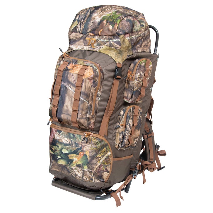 Timber Ridge XL Expedition Frame Pack with Mossy Oak Camouflage