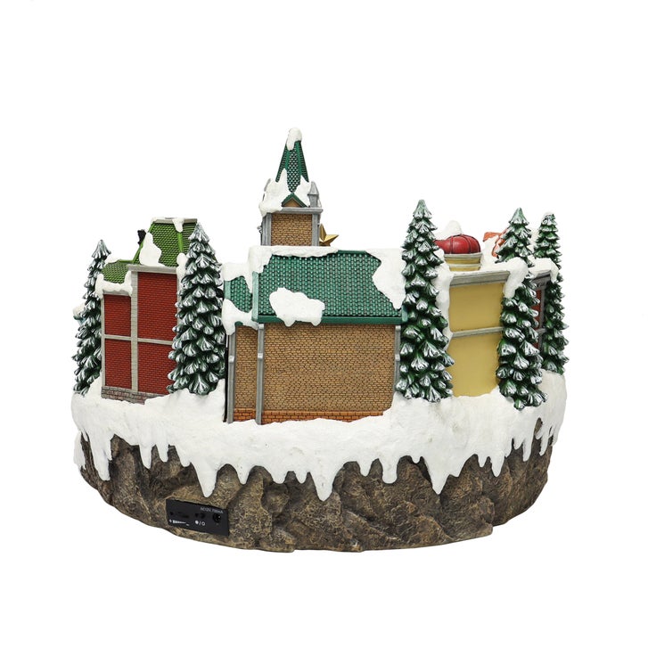 Snowy Holiday Village Centerpiece | Costco