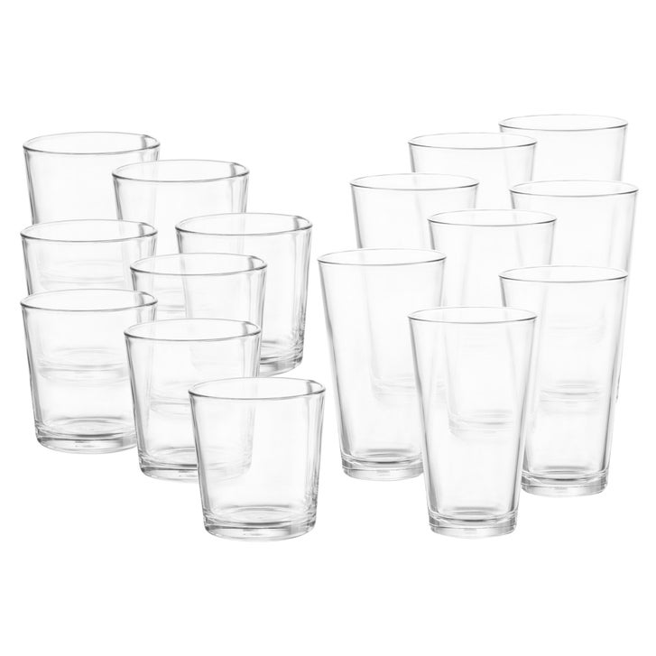 Libbey Preston Drinkware Glass Set, 16-piece | Costco