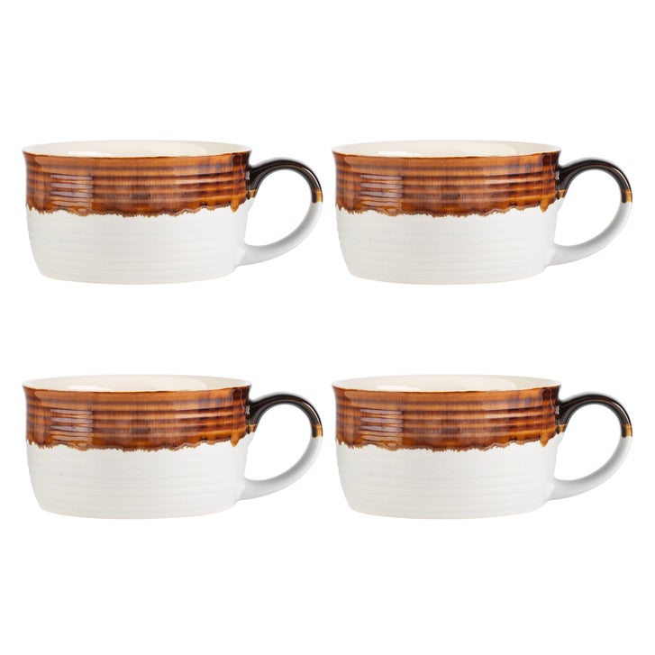 Home Essentials Set of 4 Oversized Mugs | Costco