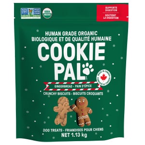 Cookie Pal Organic Gingerbread Dog Biscuits 1125 g