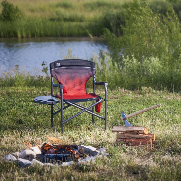 Timber Ridge Heated Director's Chair with Side Table | Costco