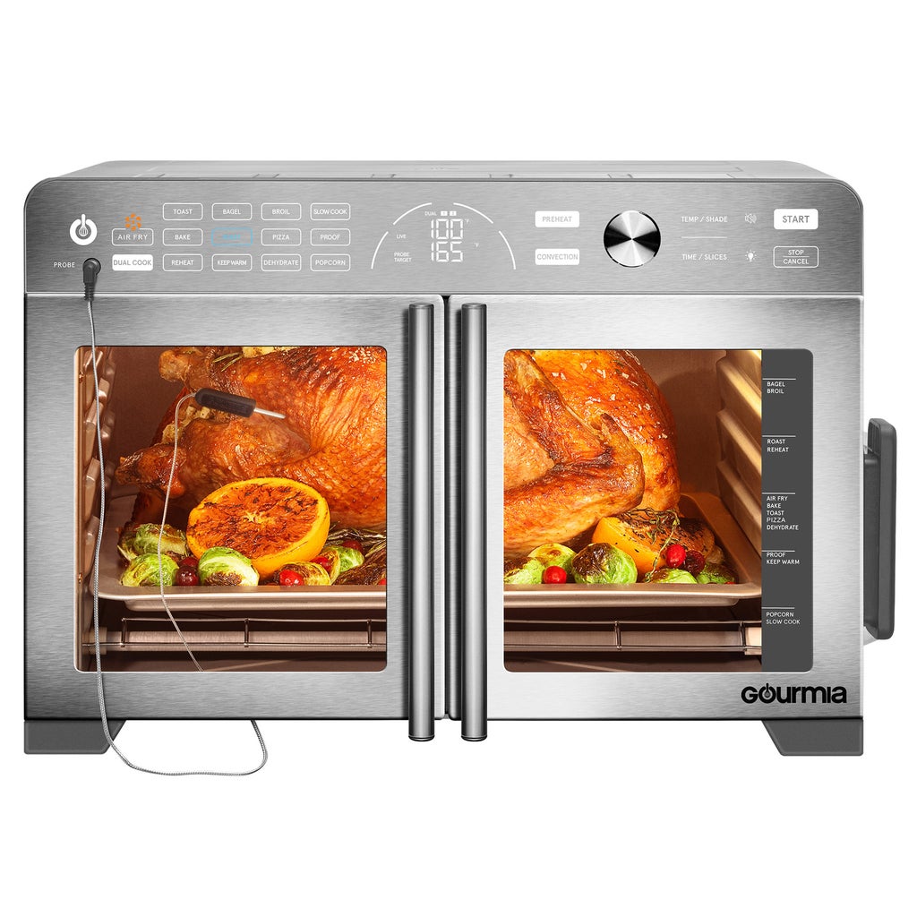 Gourmia XL 13-In-1 French Door Countertop Oven with Air Fry and