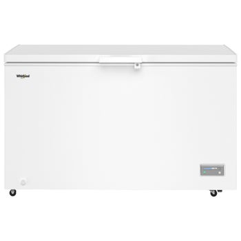 Whirlpool 56 in 16 cu ft. White Convertible Chest Freezer with 3