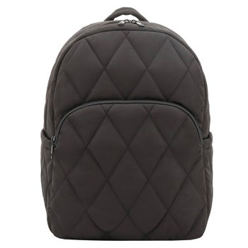 mytagalongs - Lightweight Quilted Puffer Backpack with Trolley Pass
