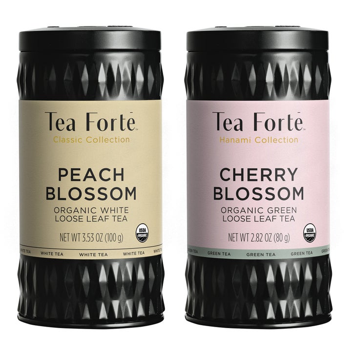 Tea Forte Cherry Blossom & Peach Blossom Loose Tea Bundle with