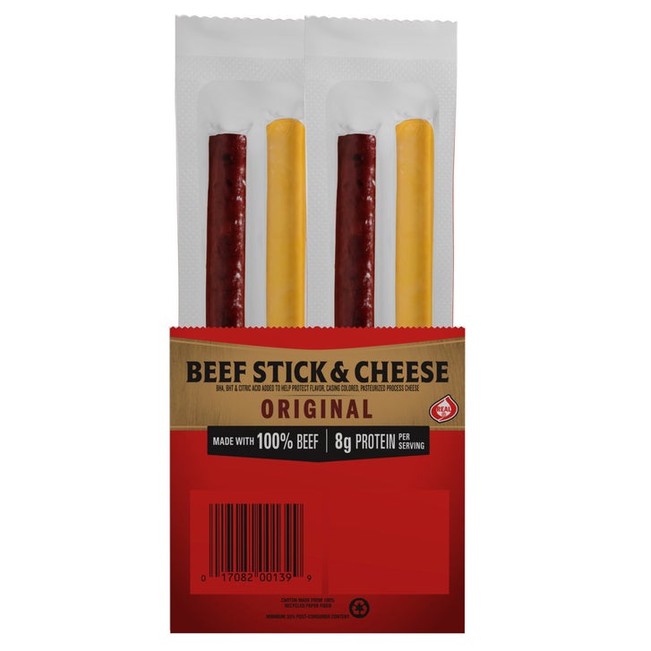 Jack Link's All American Beef Stick, Beef & Cheese, 1.2 oz, 16