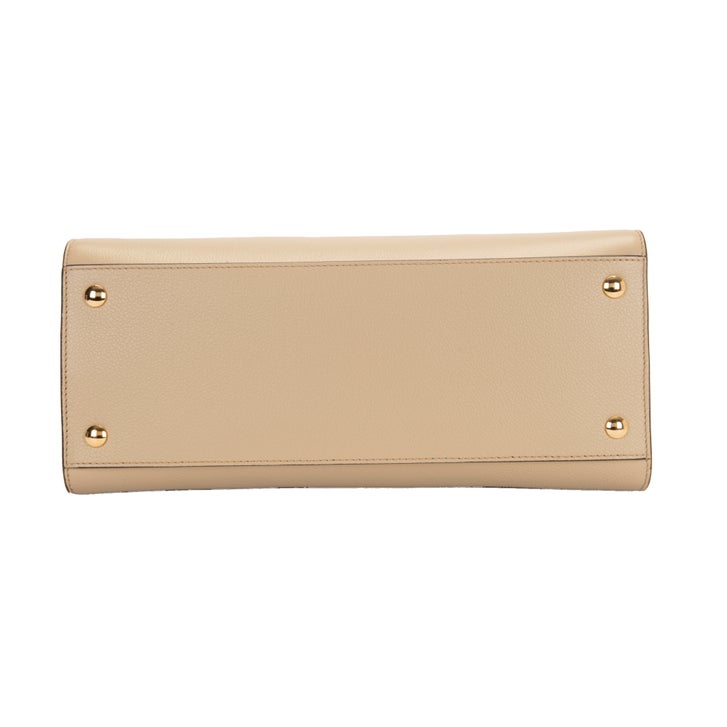 Burberrys / Prestige Collection カシミヤ　金タグ Burberry Small Leather Two Handle Title Bag | Costco