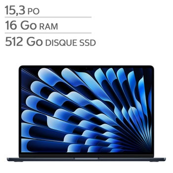 Apple MacBook Air 15.3 in., Apple M5 Chip - 16 GB RAM, 512 GB SSD