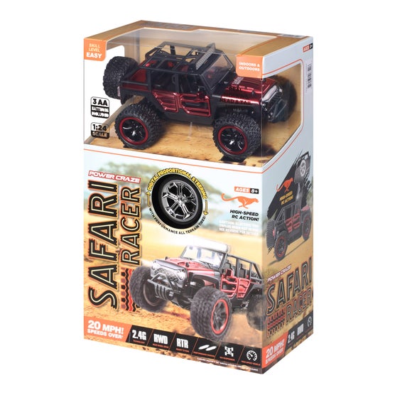 Power Craze Safari Racer RC, Red | Costco