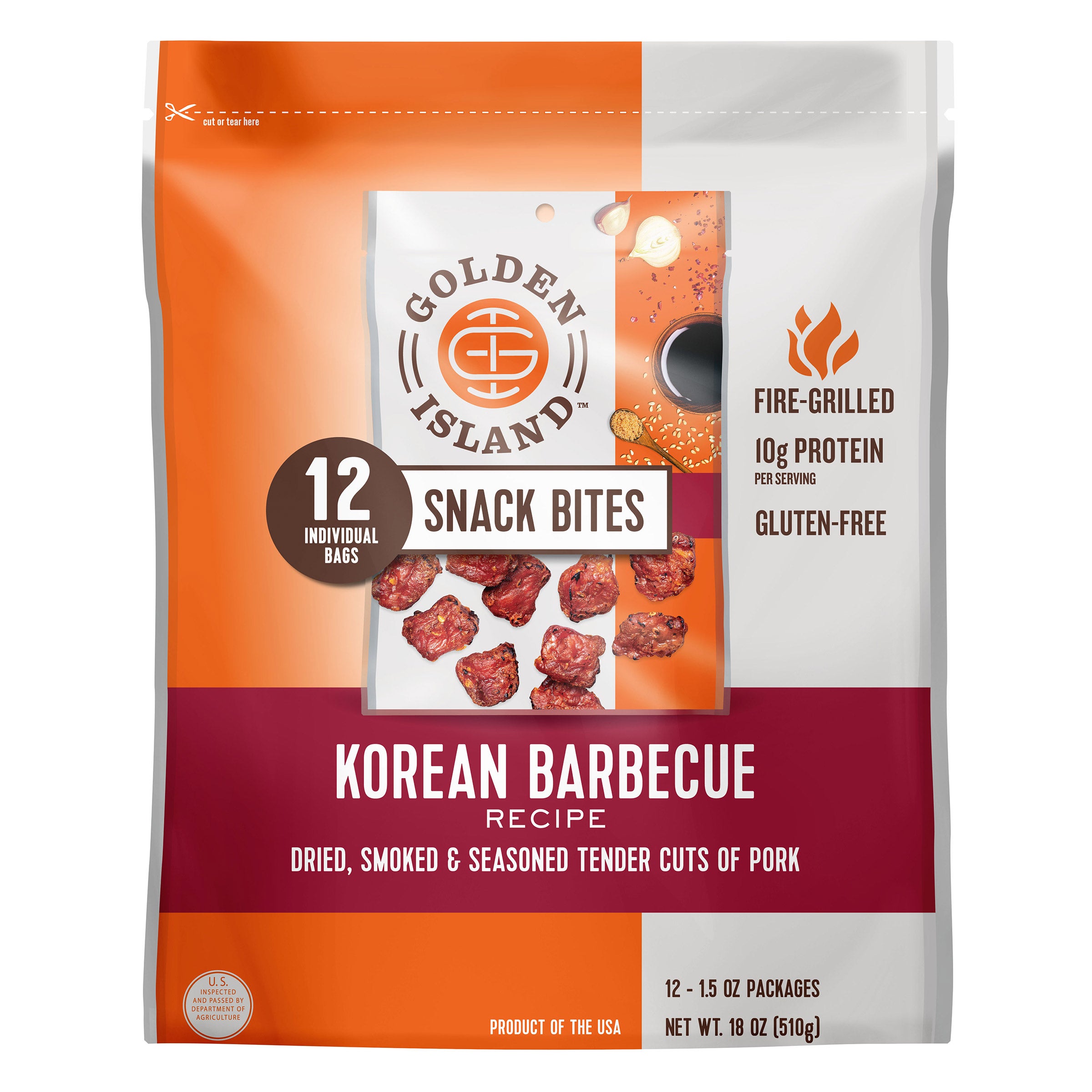 Golden Island Korean Barbecue Snack Bites