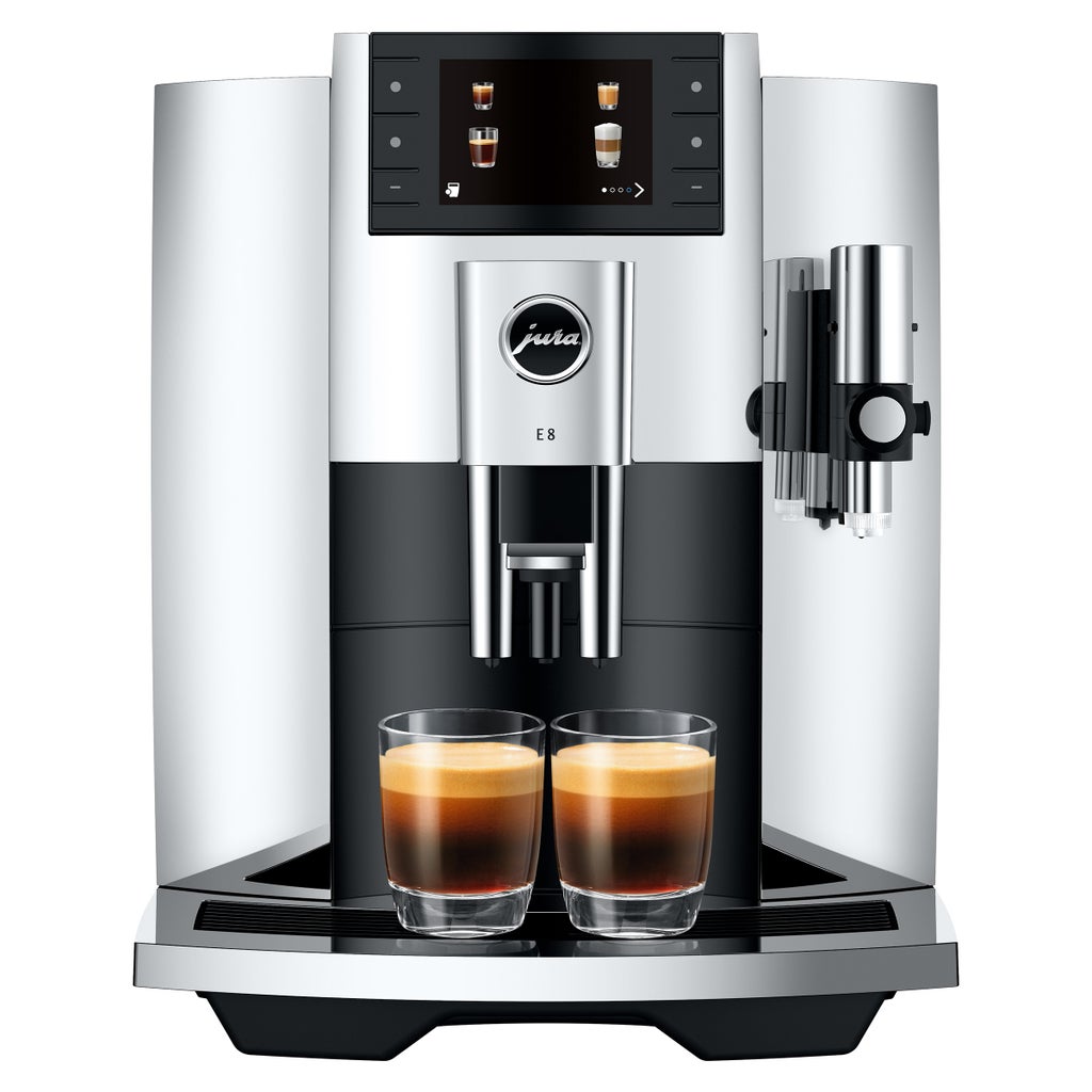 JURA E8 Automatic Espresso Machine, Chrome | Costco