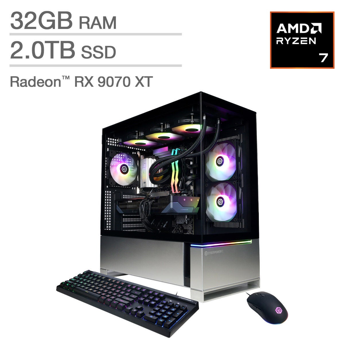 CyberpowerPC Gamer Supreme Liquid Cooled - AMD Ryzen 7 9800X3D 4.7
