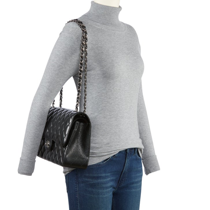 CHANEL Classic Handbag, Black | Costco