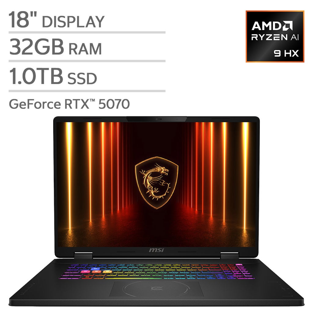 MSI Crosshair A18 HX 18 MSI Crosshair A18 HX 18
