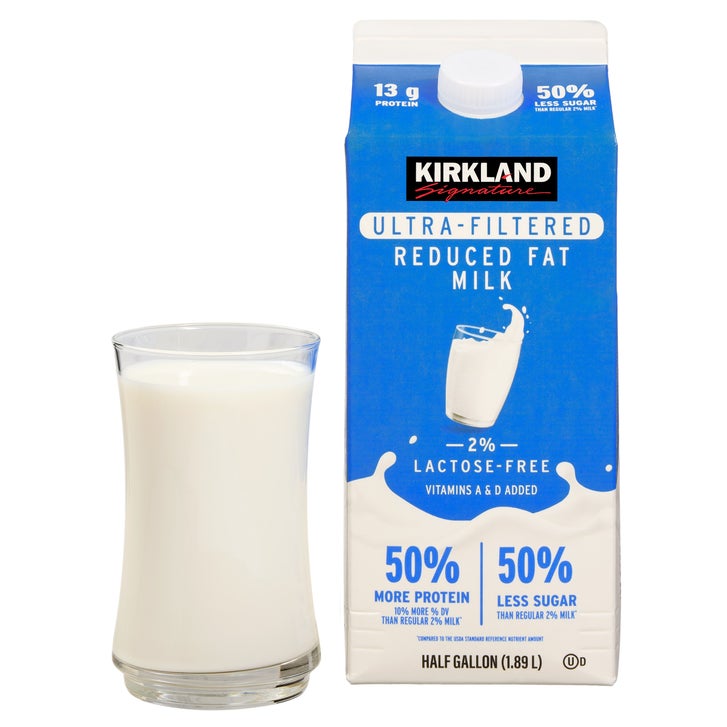 Kirkland Signature Ultra Filtered 2% Lactose Free Milk, Half
