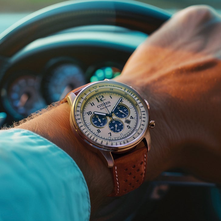Citizen Sport Casual Beige Dial Men's Watch | Costco