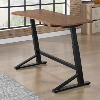 Teagan 60" Adjustable Height Desk for $250 + free shipping