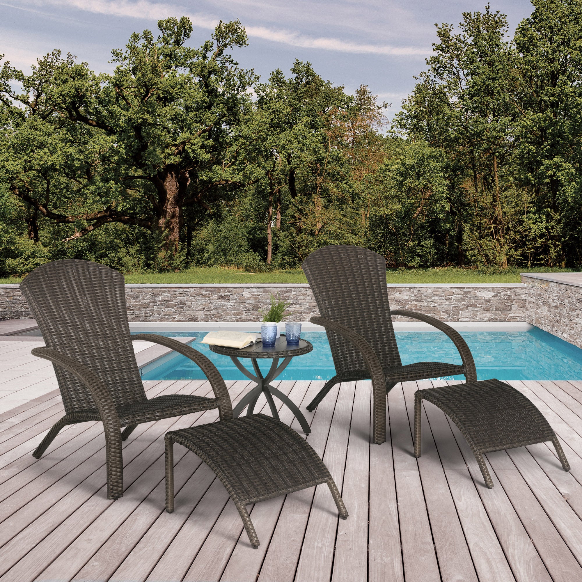 Delano 5-piece Chat Seating Set | Costco