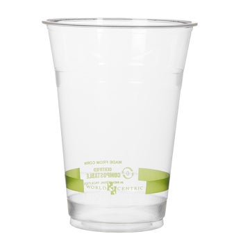 World Centric Compostable Plastic Cold Cups, 16 oz, 200 ct | Costco