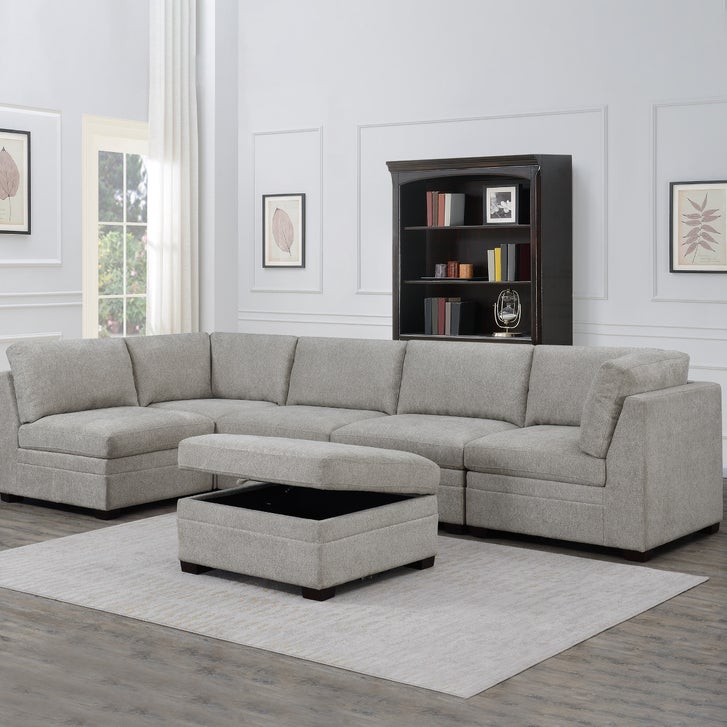 Costco Thomasville Tisdaleモジュラーソファ 6ピース Tisdale 6-piece Modular Fabric Sectional | Costco