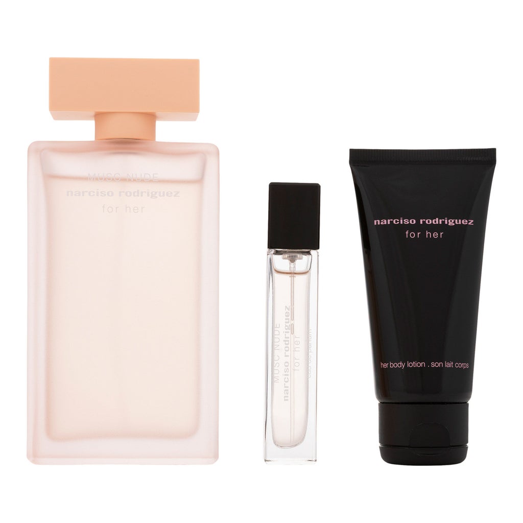香水(女性用) MUSC NUDE narciso rodriguez for her Narciso Rodriguez Musc Nude Gift Set for Women, Eau de parfum | Costco