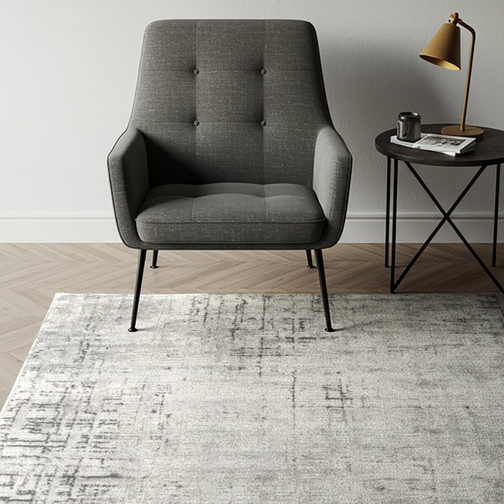 Divina Area Rug, Aloma Cream & Gray, 5'3” x 7' | Costco
