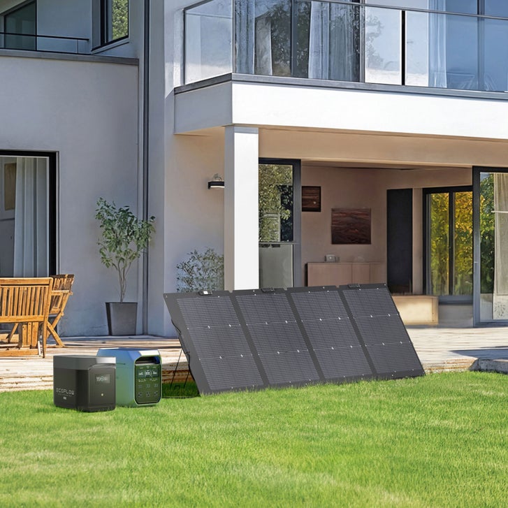 EcoFlow DELTA 3 Plus Solar Bundle with TOPCon 220W Solar Panel and