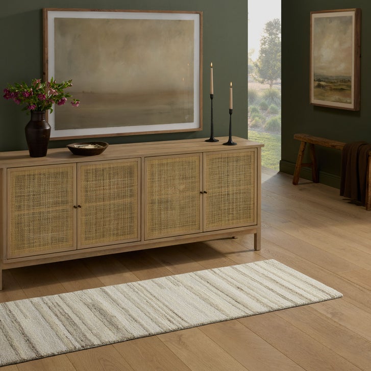 Loloi Melody Wool Rug Collection, Stripe Gray/Tan | Costco