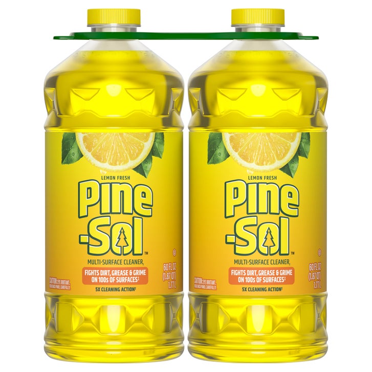Pine-Sol Multi-Surface Cleaner, Lemon Fresh, 60 fl oz, 2-count