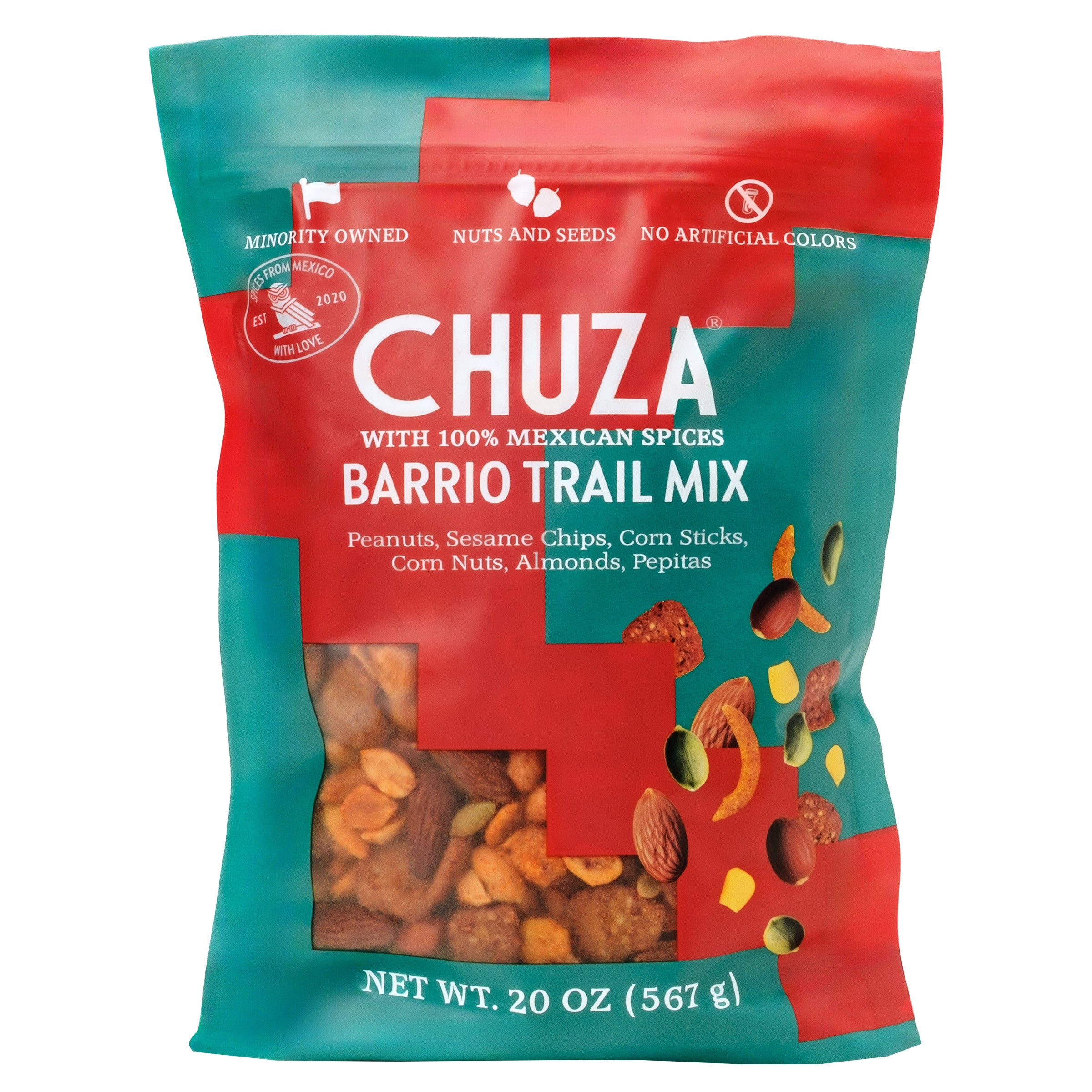 CHUZA BARRIO TRAIL MIX 20.0 OZ