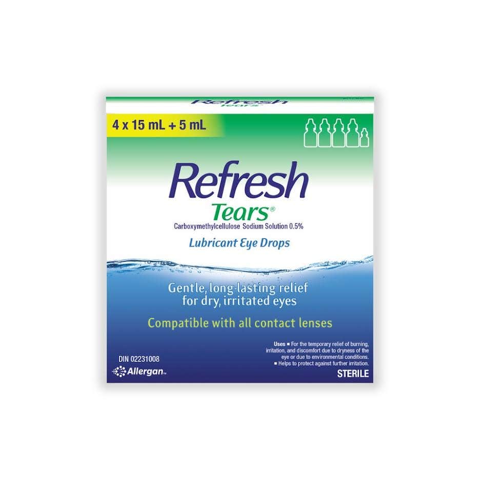 Refresh Tears lubricant eye drops
