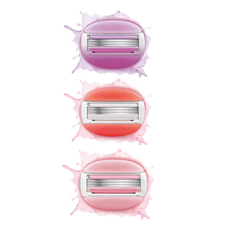 Gillette Venus ComfortGlide Essential Botanicals, 1 Razor + 12