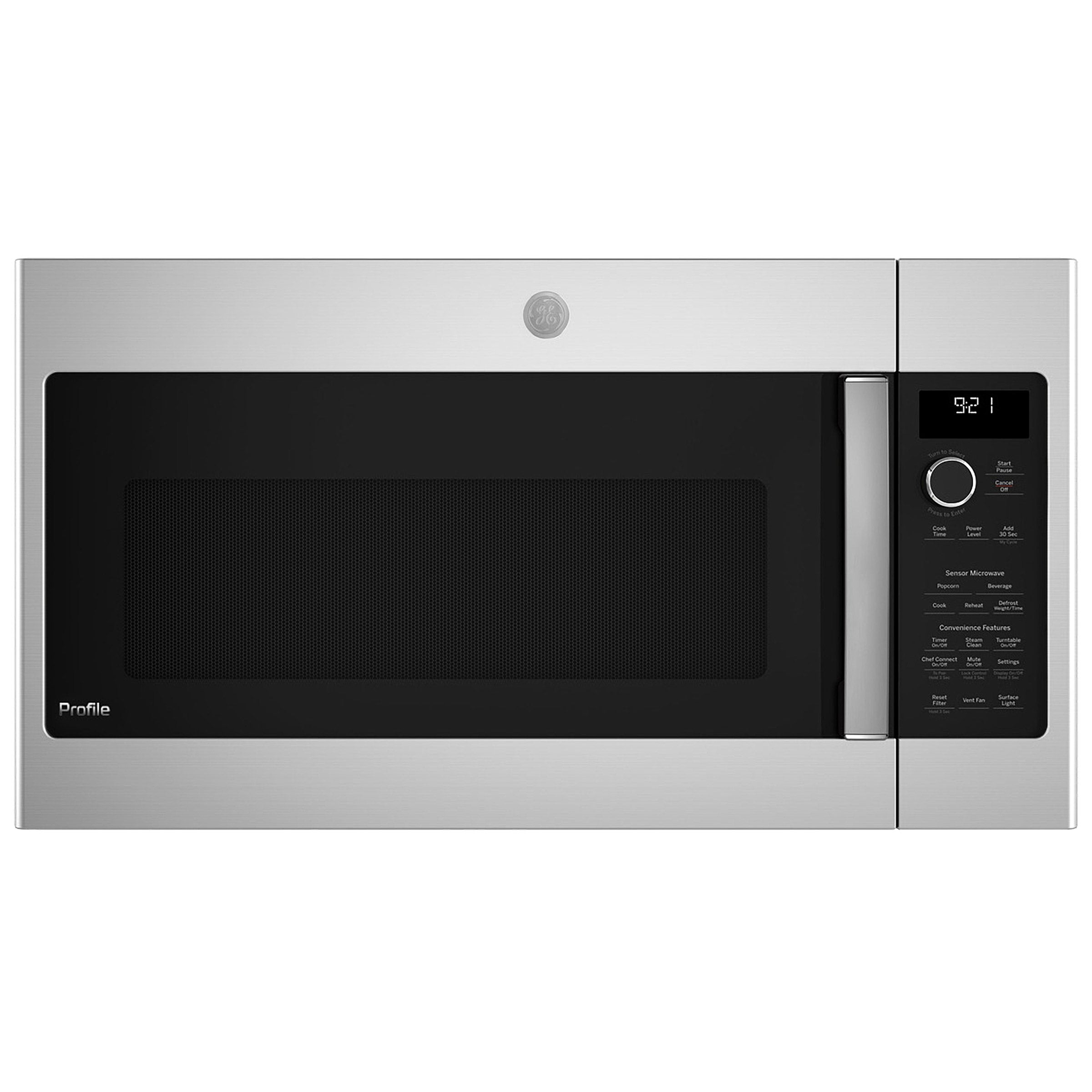 GE Profile 30" 1.7 cu. ft. Over-the-Range Microwave Oven with Sensor Cooking, Chef Connect