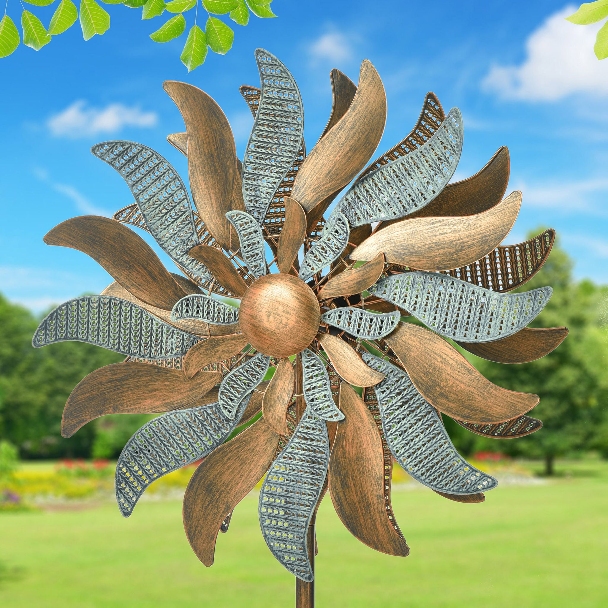 WinDy 星野金属 MT-PRO 1250 CROWN ジャンク品 Metal Flower Wind Spinner | Costco